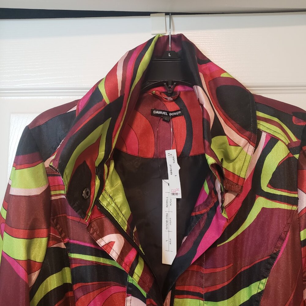 Samuel Dong - prints bubble dress coat - Picture 6 of 7